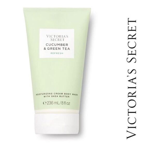 VICTORIA’S SECRET - NWT Cucumber & Green Tea Moisturizing Cream Body Wash. - Picture 1 of 12